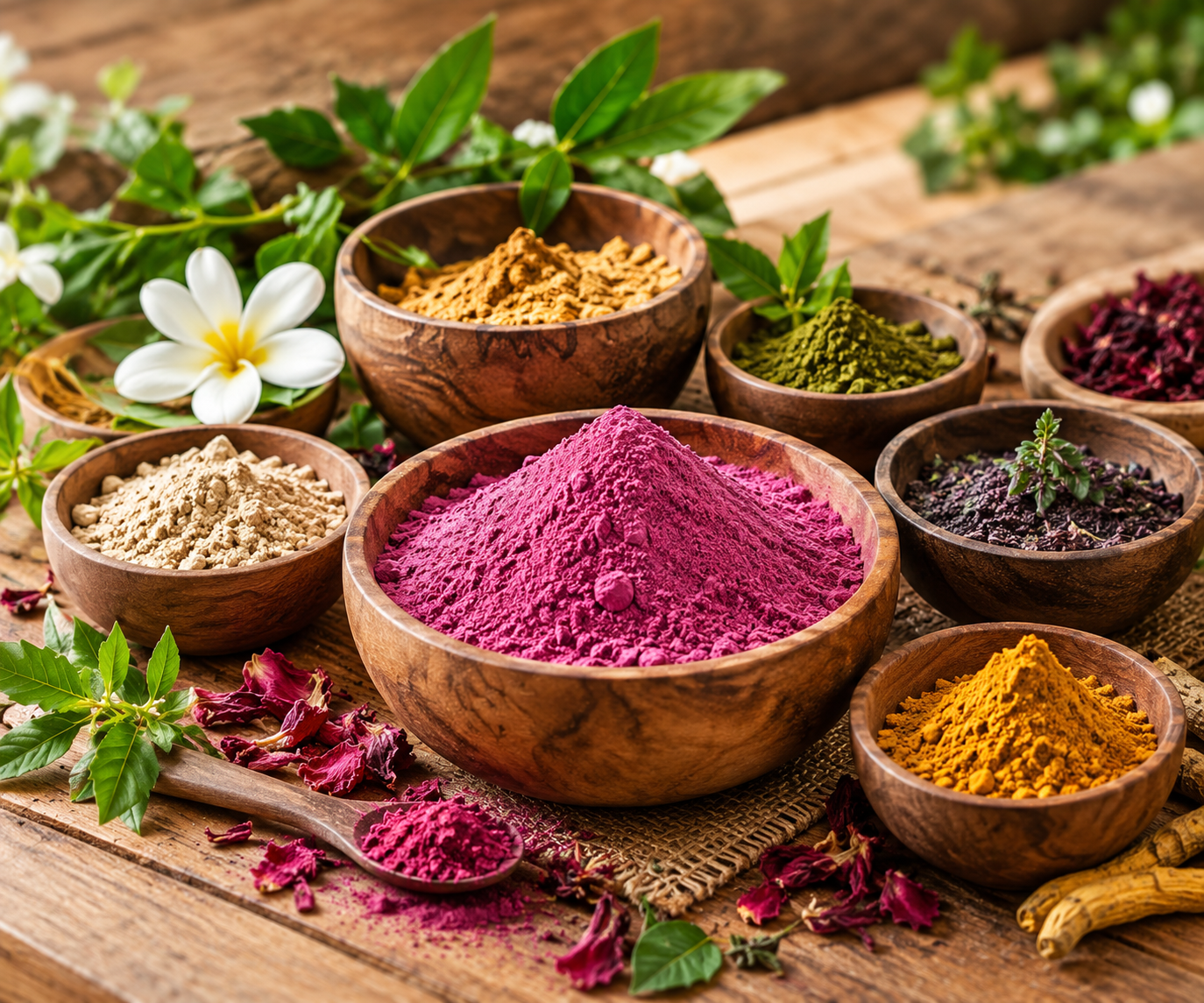 Herbal oils and botanical formulation